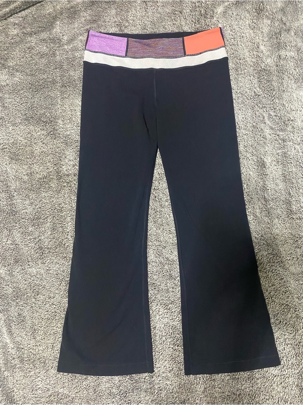 Lululemon Athletica Flare Yoga Ankle Pants